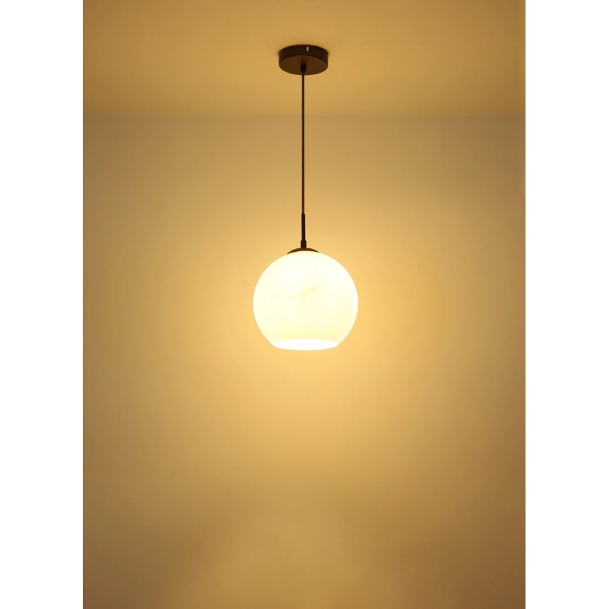 Globo - Lustre suspenso por cabo 1xE27/60W/230V Ø 25 cm