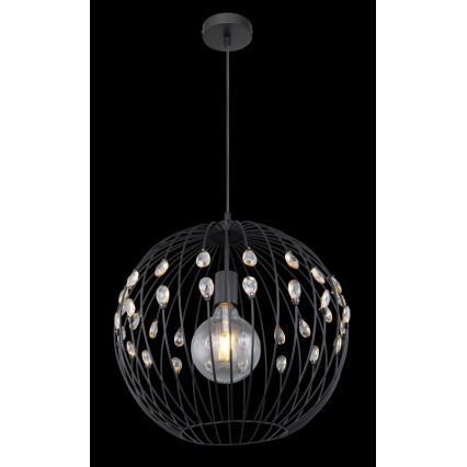 Globo - Lustre suspenso por cabo 1xE27/60W/230V Ø 40 cm