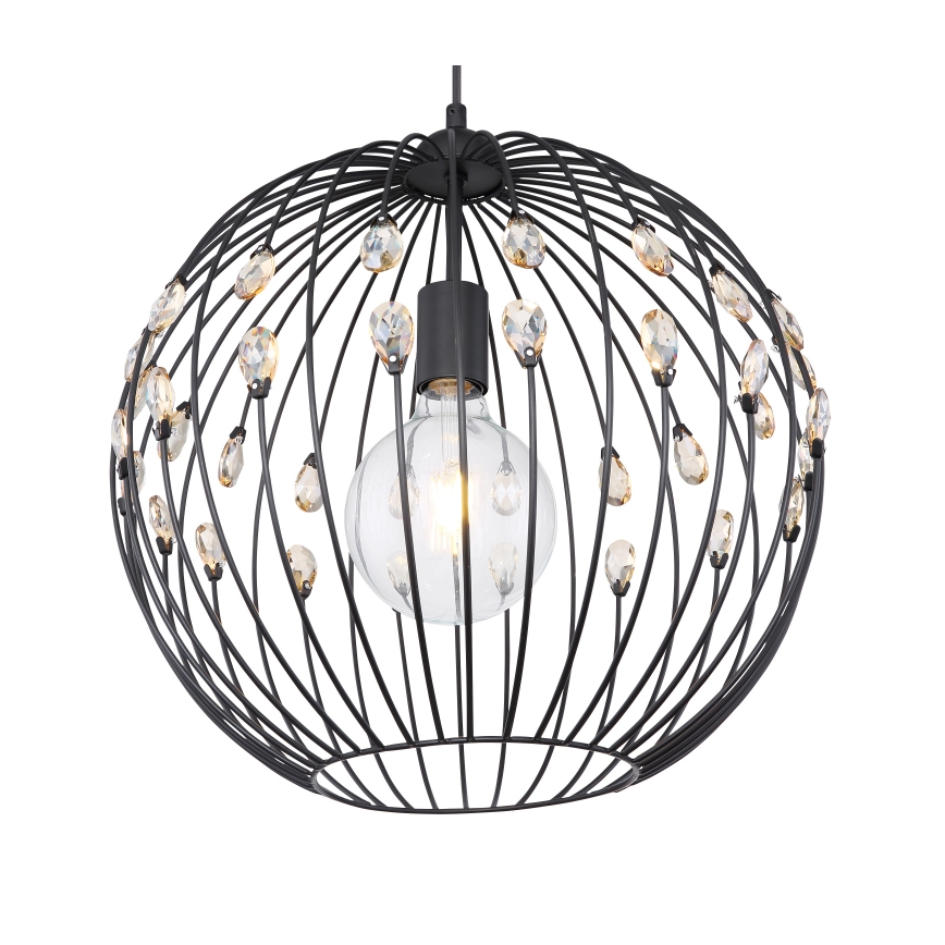 Globo - Lustre suspenso por cabo 1xE27/60W/230V Ø 40 cm