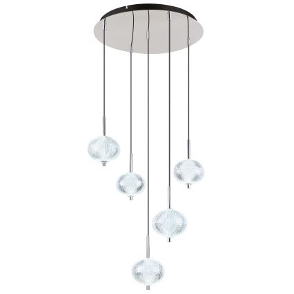 Globo - Candeeiro suspenso LED 5xLED/6,6W/230V 3000/4500/6500K