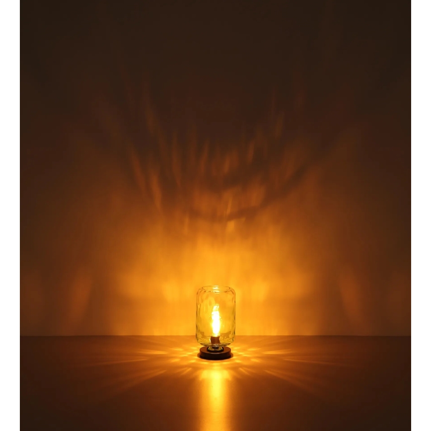 Globo - Candeeiro de mesa 1xE27/60W/230V verde