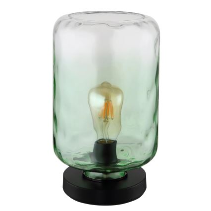 Globo - Candeeiro de mesa 1xE27/60W/230V verde