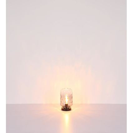 Globo - Candeeiro de mesa 1xE27/60W/230V cinzento