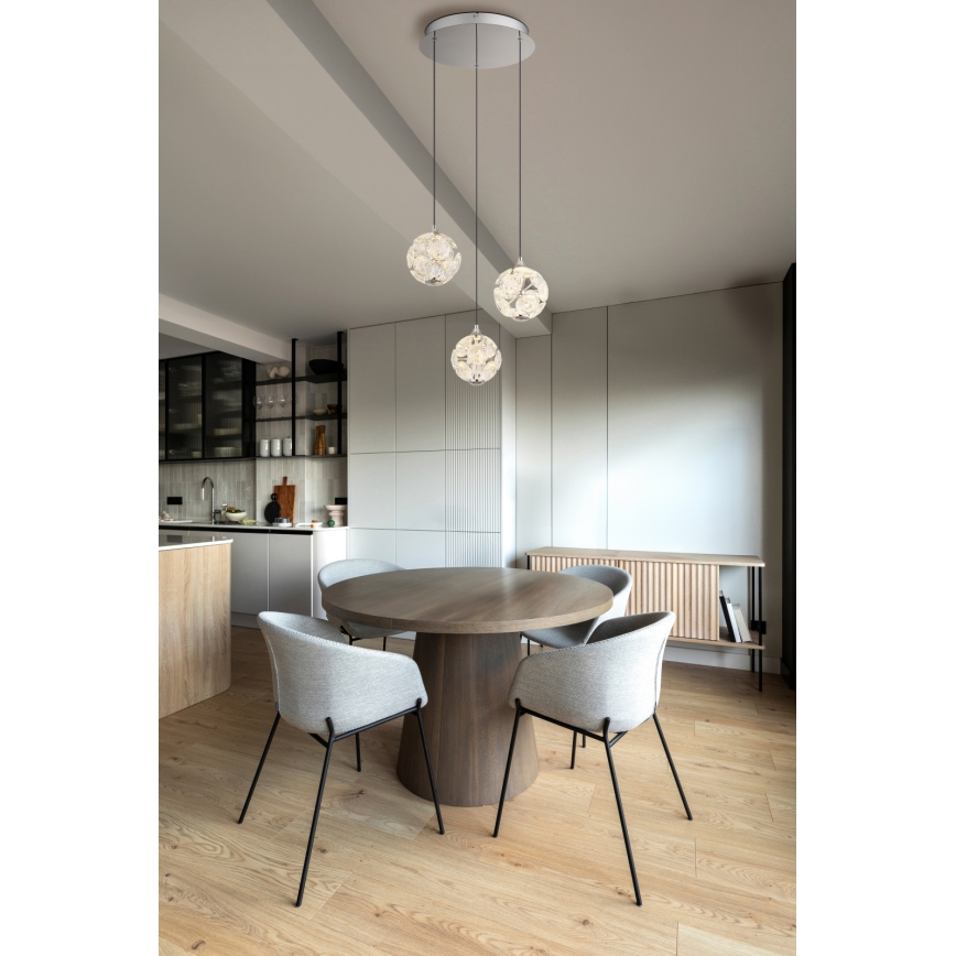 Globo - Lustre pendente LED com cabo LED/24W/230V
