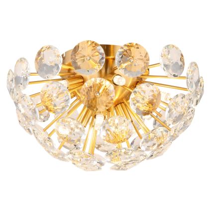 Globo - Iluminação de teto 10xG9/7W/230V dourado diâmetro 39 cm