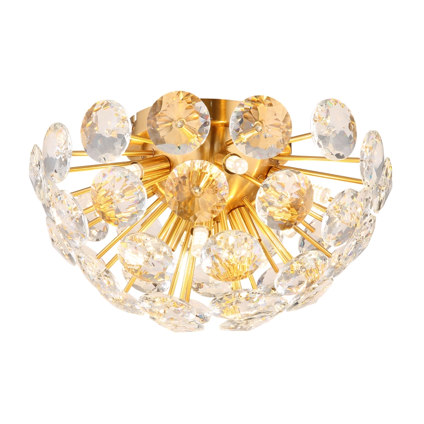 Globo - Iluminação de teto 10xG9/7W/230V dourado diâmetro 39 cm