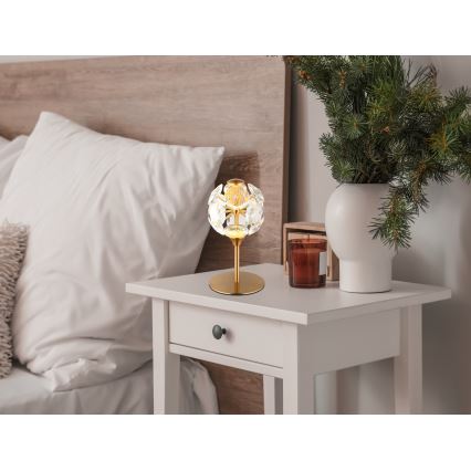 Globo - Candeeiro de mesa LED/8W/230V 3000K dourado