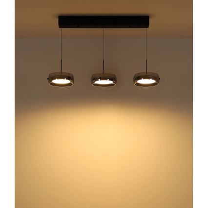 Globo - Lustre LED suspenso por cabo LED/30W/230V 3000K
