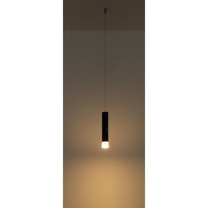 Globo - Luminária LED dimerizável tátil recarregável 2 em 1 LED/2W/230/5V preta