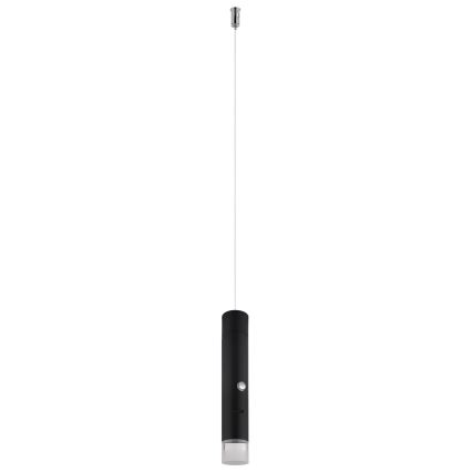 Globo - Luminária LED dimerizável tátil recarregável 2 em 1 LED/2W/230/5V preta