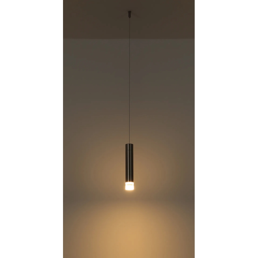 Globo - Luminária LED tátil recarregável e regulável 2 em 1 LED/2W/230/5V cromo mate