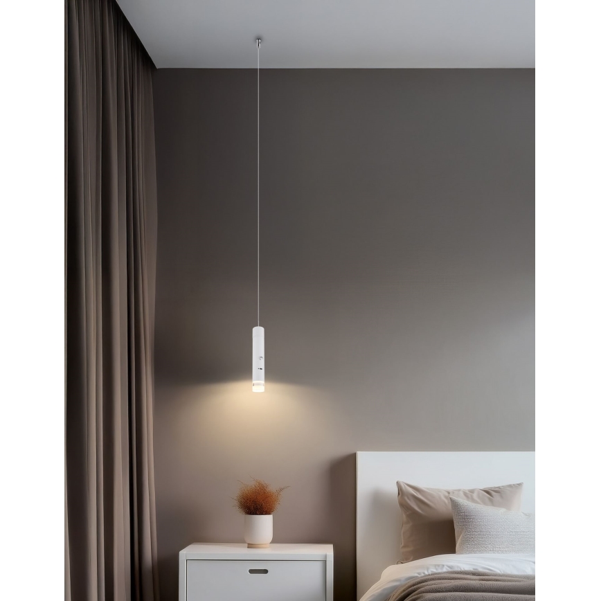 Globo - Candeeiro recarregável tátil dimerizável 2 em 1 LED/2W/230/5V branco