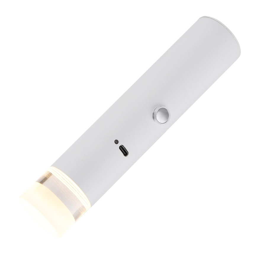 Globo - Candeeiro recarregável tátil dimerizável 2 em 1 LED/2W/230/5V branco