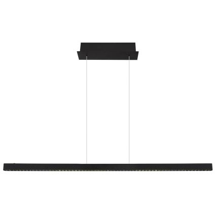 Globo - Lustre LED dimerizável com controlo tátil, suspenso por cabo, LED/43W/230V, 4000K, preto