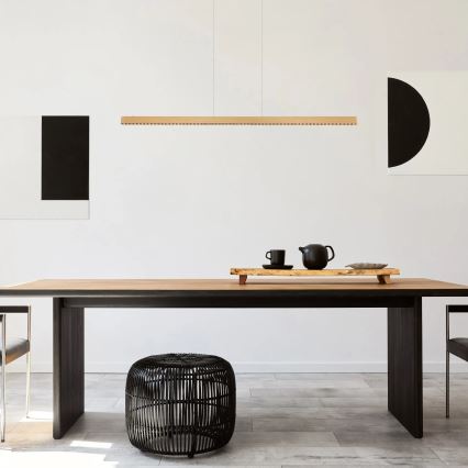 Globo - Lustre pendente em cabo, dimerizável com controlo tátil LED/43W/230V 4000K latão