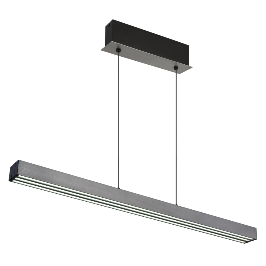 Globo - Lustre LED pendente regulável com controlo táctil em cabo LED/39W/230V 2700/4000/6000K cromo mate
