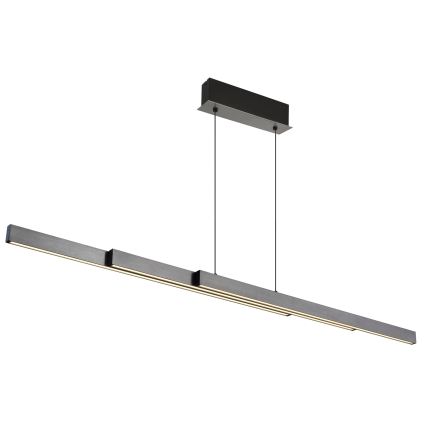Globo - Lustre LED pendente regulável com controlo táctil em cabo LED/39W/230V 2700/4000/6000K cromo mate