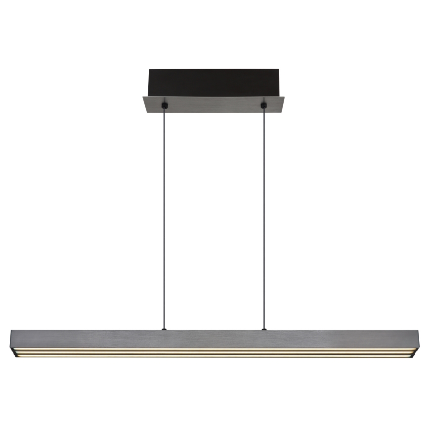 Globo - Lustre LED pendente regulável com controlo táctil em cabo LED/39W/230V 2700/4000/6000K cromo mate