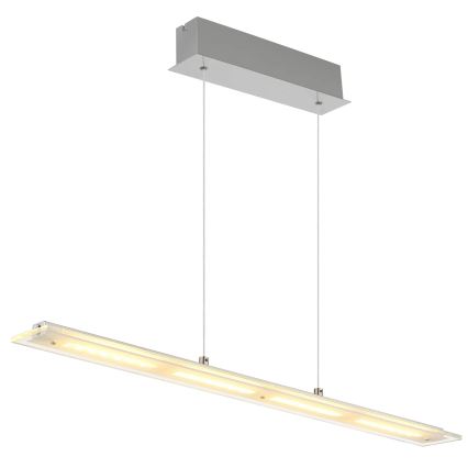 Globo - Lustre pendente LED regulável por toque em cabo LED/20W/230V 3000/4000/6500K