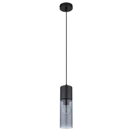 Globo - Candeeiro suspenso 1xE27/25W/230V diâmetro 10,5 cm preto