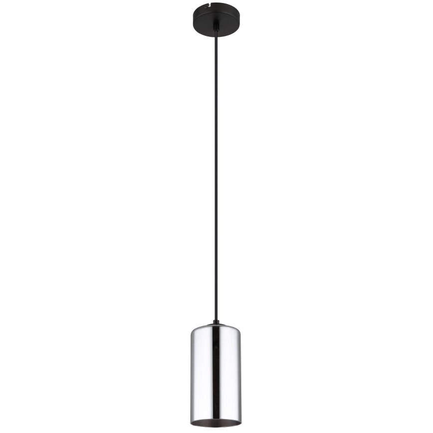 Globo - Candeeiro suspenso 1xE27/25W/230V diâmetro 11 cm preto