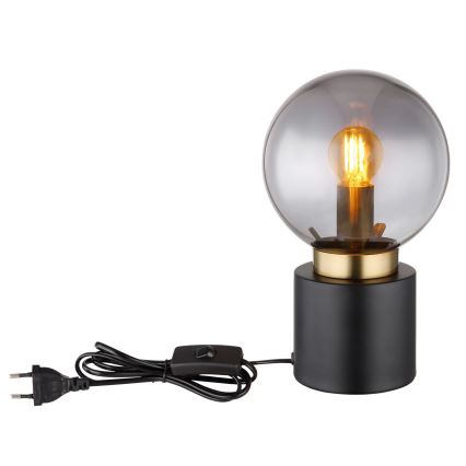 Globo - Candeeiro de mesa 1xE14/25W/230V latão