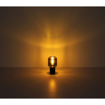 Globo - Candeeiro de mesa 1xE27/40W/230V preto