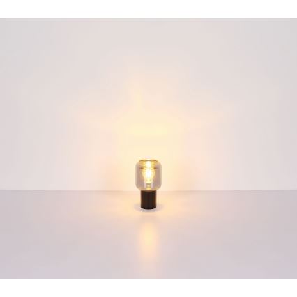 Globo - Candeeiro de mesa 1xE27/40W/230V preto