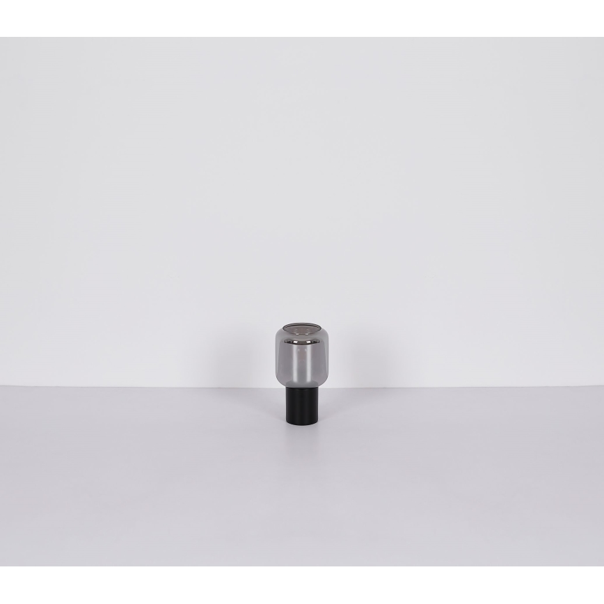 Globo - Candeeiro de mesa 1xE27/40W/230V preto