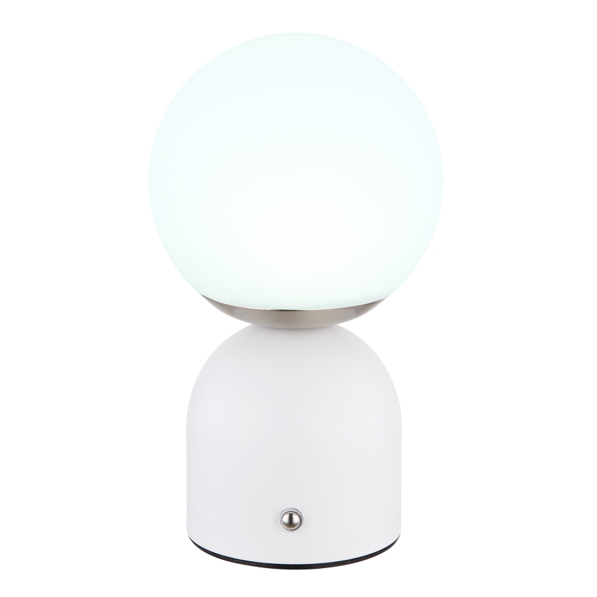 Globo - Lâmpada de mesa tátil LED regulável LED/2,5W/3,7V 2700/4000/6500K 1800 mAh USB branca