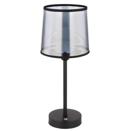 Globo - Lâmpada de mesa tátil recarregável LED regulável LED/2,5W/3,7V 2700/4000/6500K 1800 mAh preta