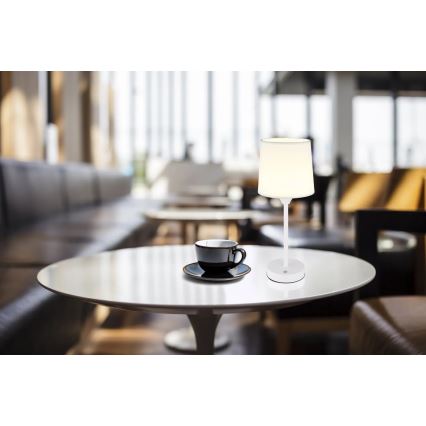 Globo -  Candeeiro de mesa tátil LED com regulação LED/2,5W/3,7V 2700/4000/6500K 1800 mAh branco