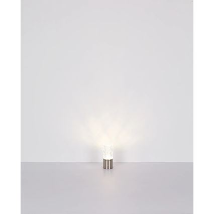 Globo - Candeeiro de mesa táctil LED com regulação LED/2,5W/3,7V 2700K/4000K/6500K 1800 mAh USB dourado