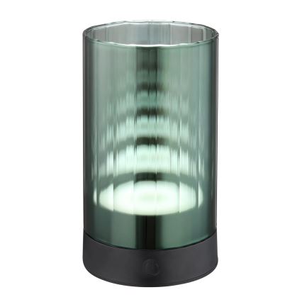 Globo - Candeeiro de mesa LED para exterior tátil e regulável LED/2W/3,7V 2700/4000/6500K 1200mAh IP44 verde