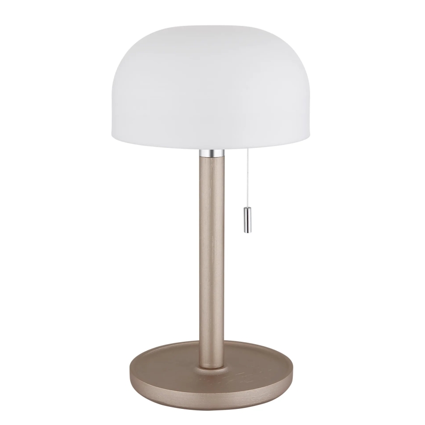 Globo - Lâmpada de mesa recarregável LED/1,5W/3,7V 3000/4200/6000K 1800mAh castanha