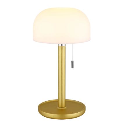 Globo - Candeeiro de mesa LED/1,5W/3,7V 3000/4200/6000K 1800mAh latão