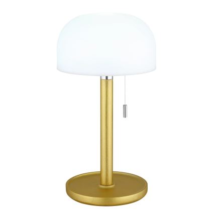 Globo - Candeeiro de mesa LED/1,5W/3,7V 3000/4200/6000K 1800mAh latão