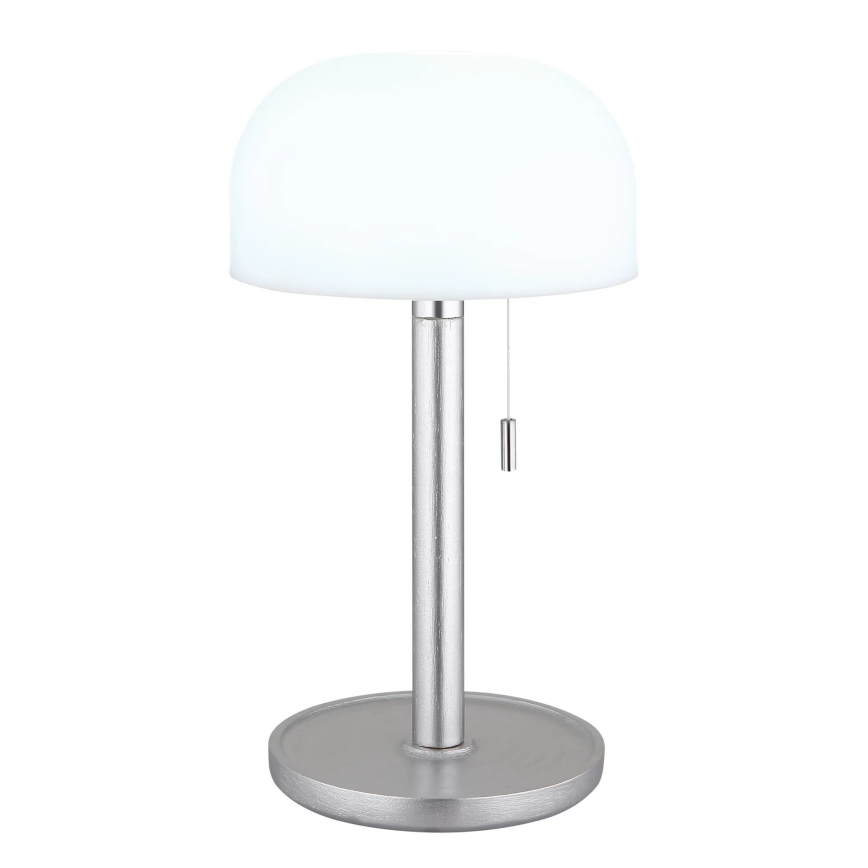 Globo - Candeeiro de mesa LED/1,5W/3,7V 3000/4200/6000K 1800mAh prateado