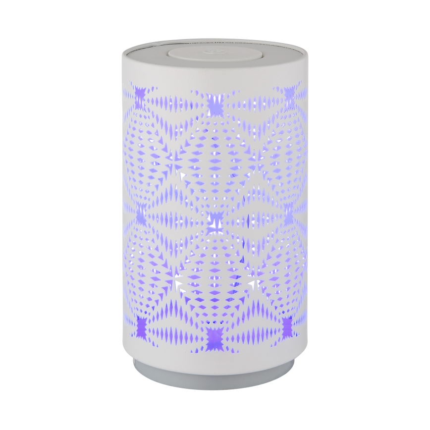 Globo - Lâmpada de mesa recarregável LED RGB com toque LED/1W/5V 500 mAh branca