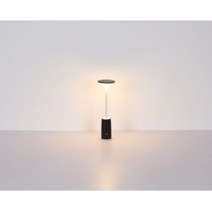 Globo - Candeeiro de mesa tátil LED com regulação LED/1,2W/3,7V 3000K 1500mAh preto
