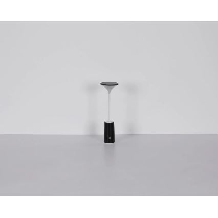 Globo - Candeeiro de mesa tátil LED com regulação LED/1,2W/3,7V 3000K 1500mAh preto