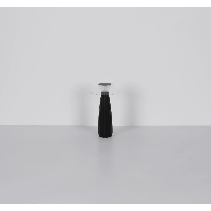 Globo 21021B - Candeeiro de mesa tátil LED com regulação LED/1W/3,7V 3000K preto