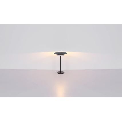 Globo - Lâmpada de mesa tátil recarregável LED para exterior LED/3W/3,7V 1800/2700/3000K IP44 1800 mAh cinza