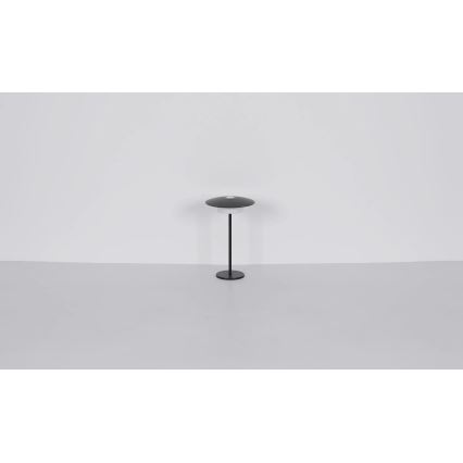 Globo - Lâmpada de mesa tátil recarregável LED para exterior LED/3W/3,7V 1800/2700/3000K IP44 1800 mAh cinza