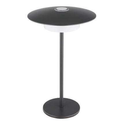 Globo - Lâmpada de mesa tátil recarregável LED para exterior LED/3W/3,7V 1800/2700/3000K IP44 1800 mAh cinza