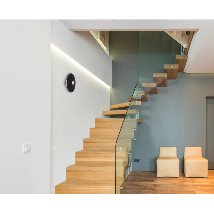 Globo - Lâmpada de mesa tátil recarregável LED para exterior LED/3W/3,7V 1800/2700/3000K IP44 1800 mAh preta