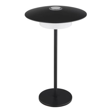 Globo - Lâmpada de mesa tátil recarregável LED para exterior LED/3W/3,7V 1800/2700/3000K IP44 1800 mAh preta