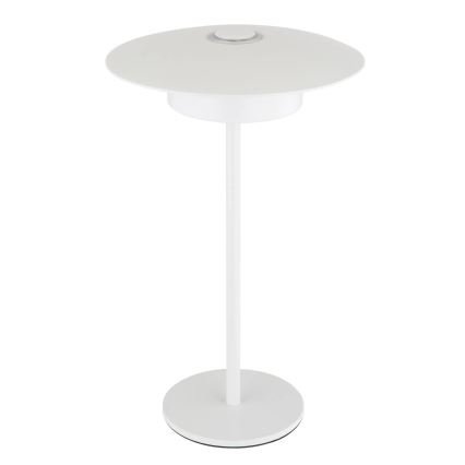 Globo - Lâmpada de mesa tátil recarregável LED para exterior LED/3W/3,7V 1800/2700/3000K IP44 1800 mAh branca