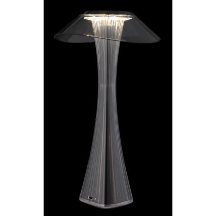 Globo - Candeeiro de mesa LED com regulação LED/2,5W/3,7V 1200mAh 2700K/4500K/6500K preto