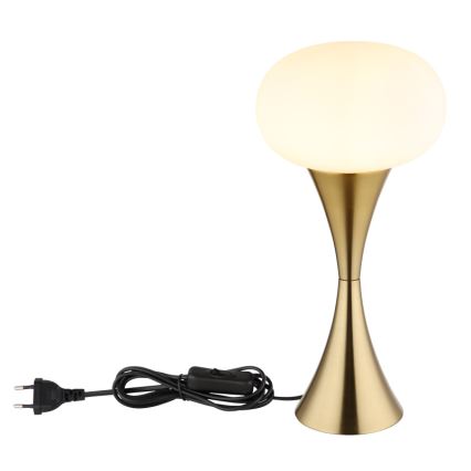 Globo - Candeeiro de mesa 1xE14/25W/230V dourado